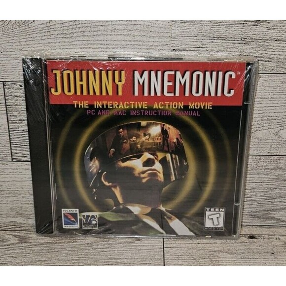 Vintage Lawnmower 1993 and Johnny Mnemonic 1995 CD-ROM Bundle. New. - Picture 3 of 6
